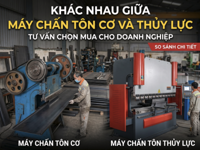 Khác Nhau Giữa Máy Chấn Tôn Cơ Và Thủy Lực – Tư Vấn Chọn Mua
